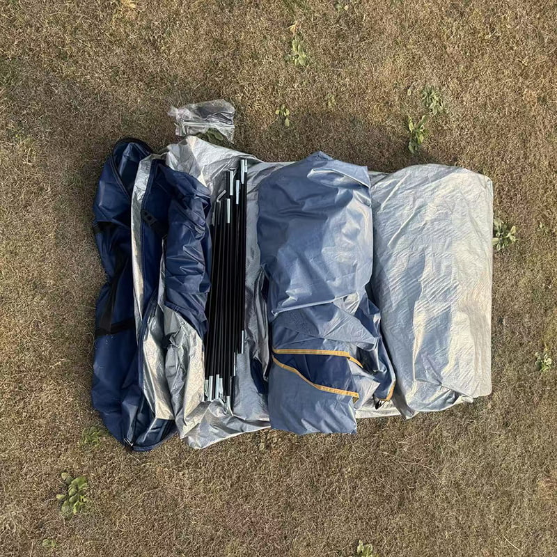 Kuppelformet campingtelt for 3/4/6/8 personer