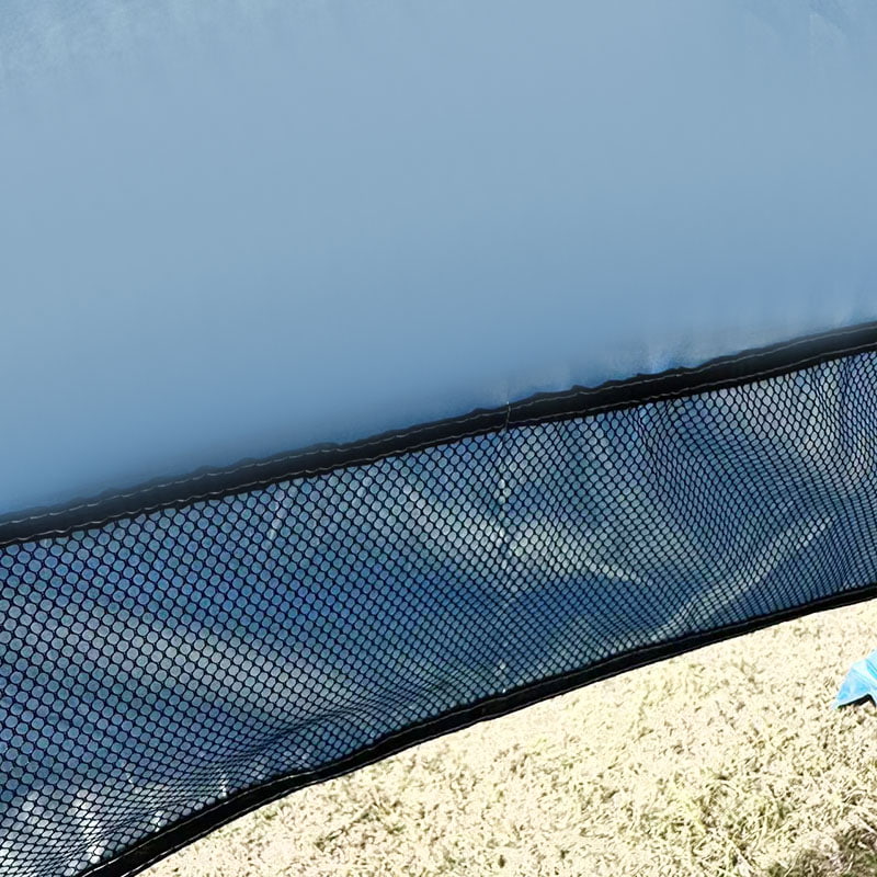 Utendørs strandcampingtelt med integrert bakkematte