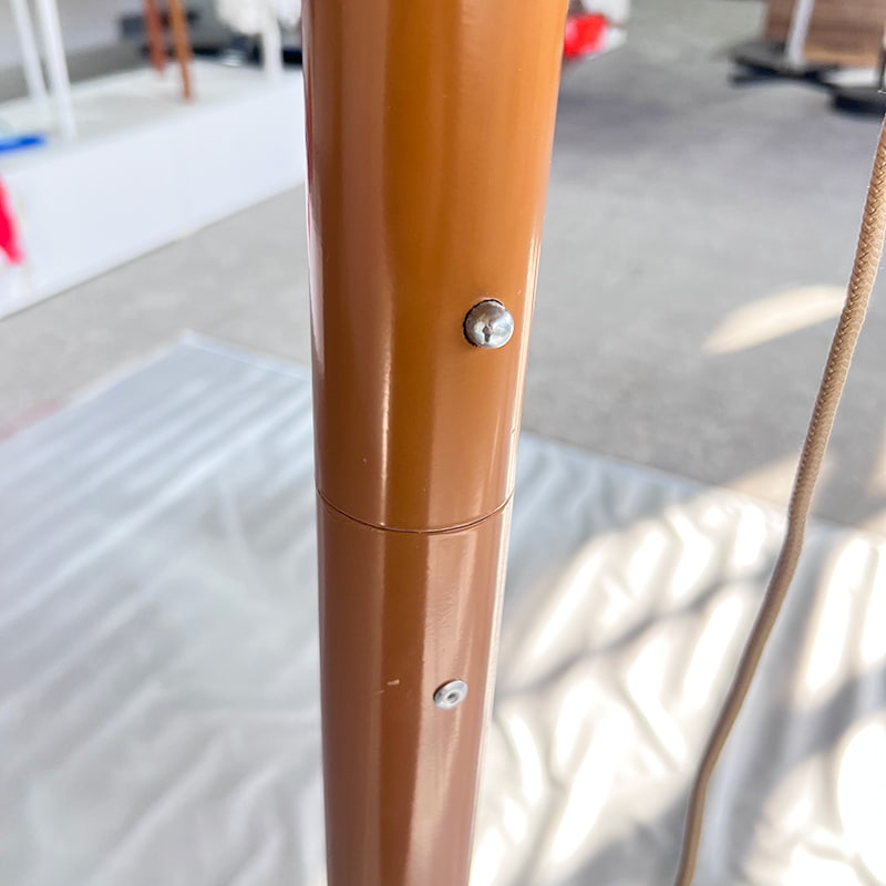 3-meters halmterrasseparaply