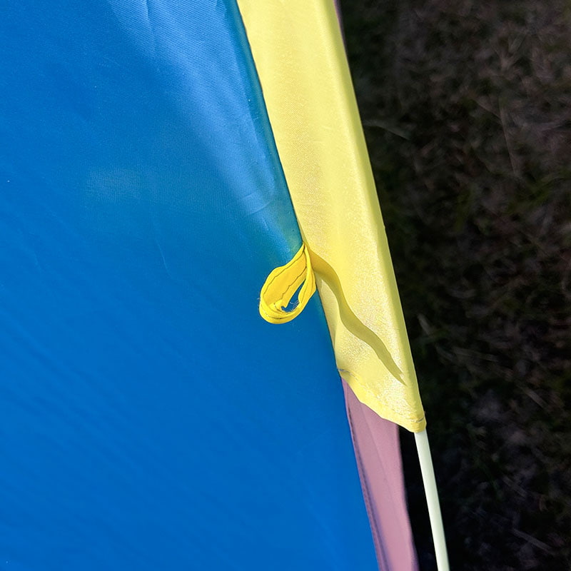 Fargerikt sammenleggbart utendørs utendørs telt