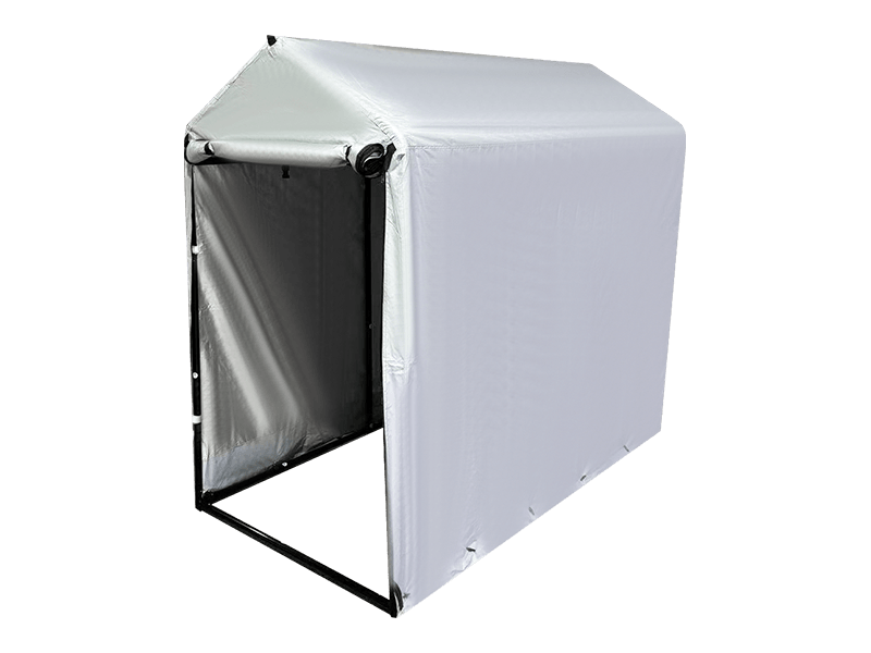 Regntett og soltett bilskjul/oppbevaringstelt