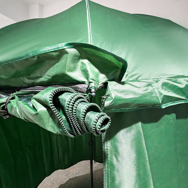 2,2M militærgrønn baldakin paraply