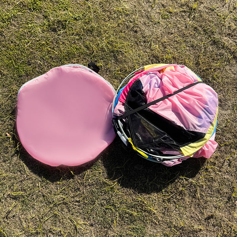 Fargerikt sammenleggbart utendørs utendørs telt