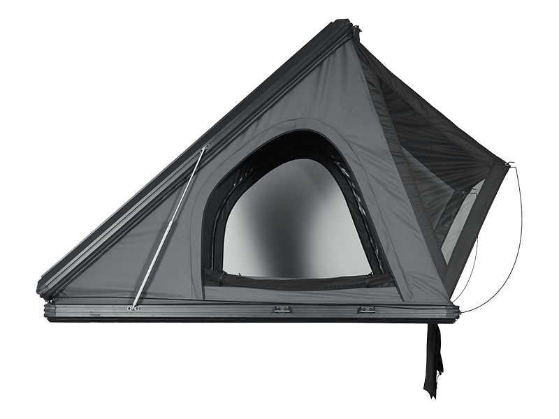 Campingtelt på taket med stige Campingtelt på taket med stige