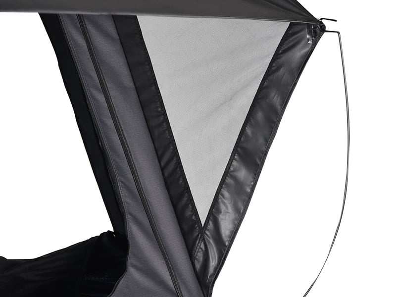 Campingtelt på taket med stige Campingtelt på taket med stige