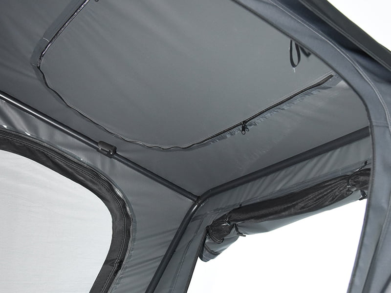 Campingtelt på taket med stige Campingtelt på taket med stige