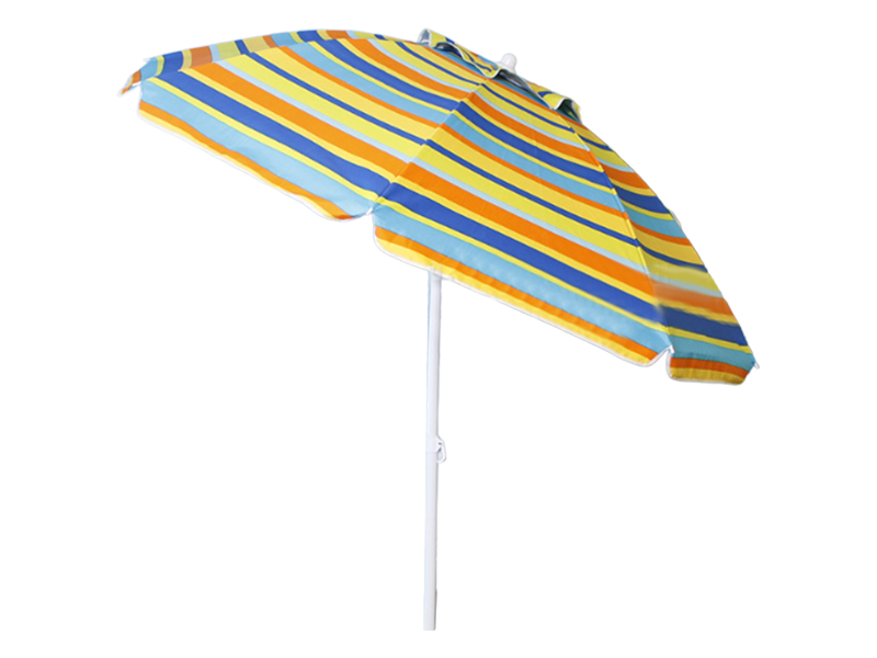 2M utendørs polyester sølv lim strandparaply