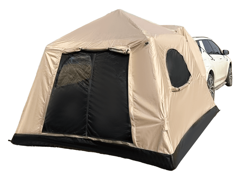 Bakmontert bilcampingtelt