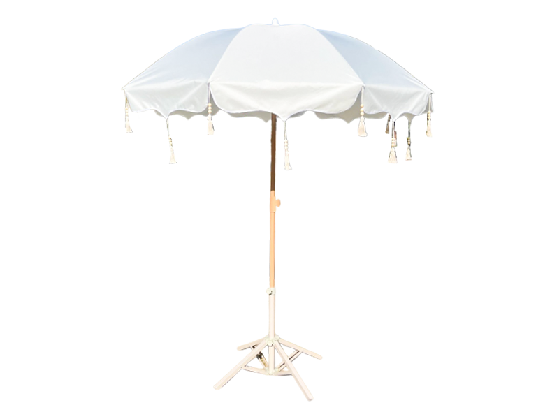 Trendy retro anheng dusk paraply for utendørs bruk