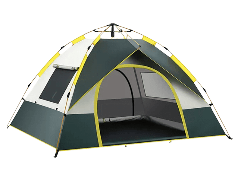 Utendørs camping dobbeldørs vanntett telt